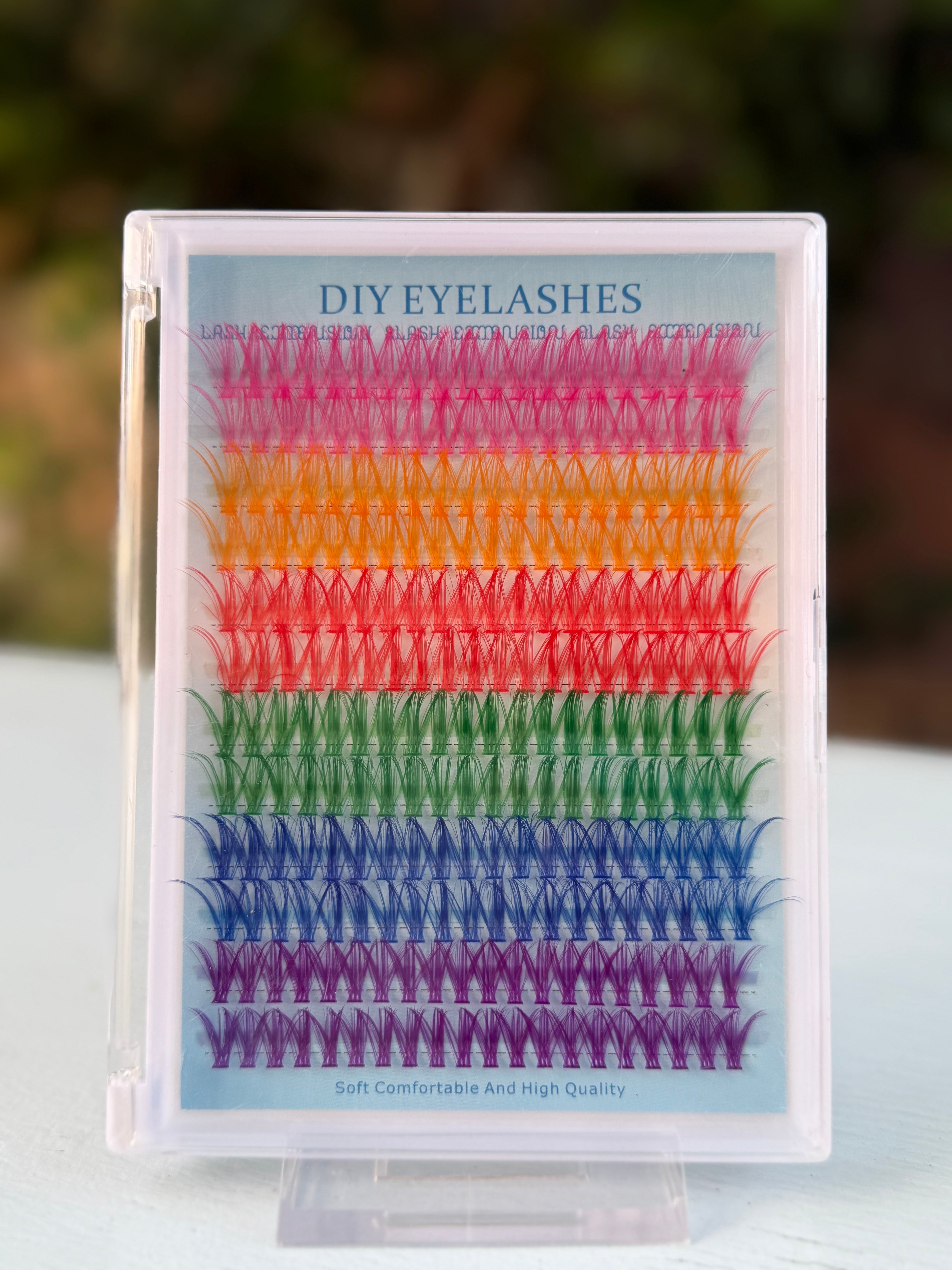 240PCS COLORED CLUSTERS