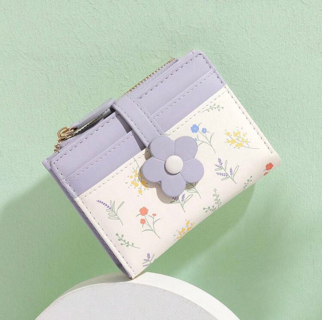 Floral Print Wallet