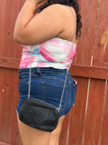 Black Glitter Bag