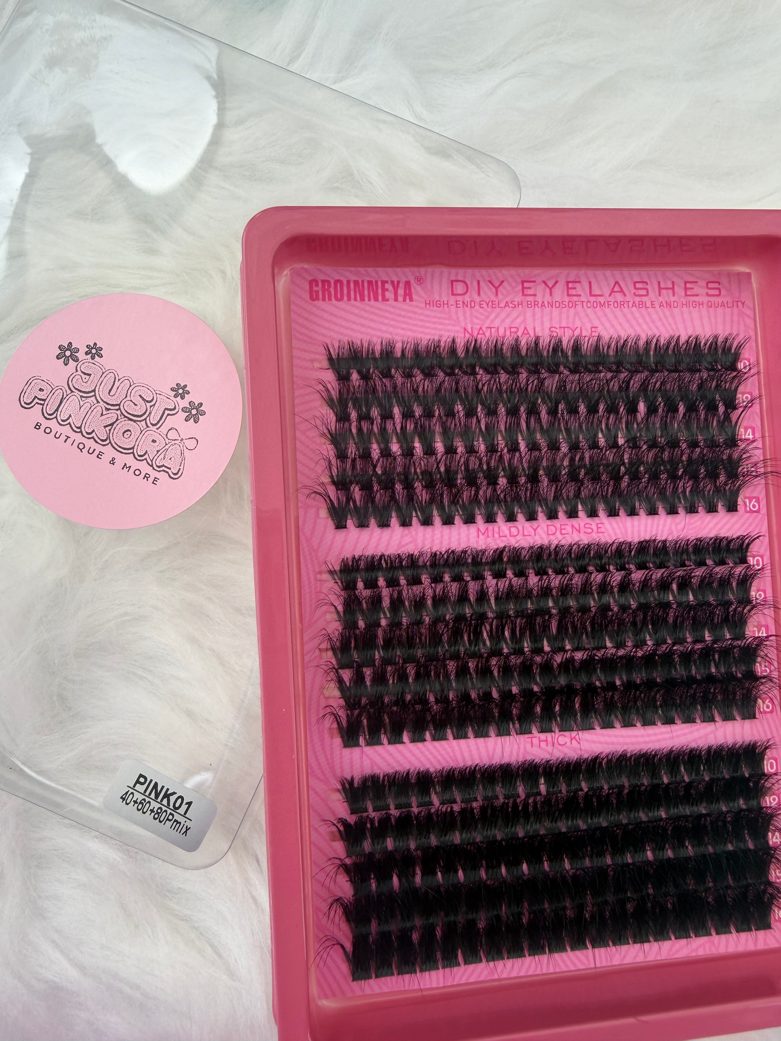 280pcs Lash Clusters C-Curl