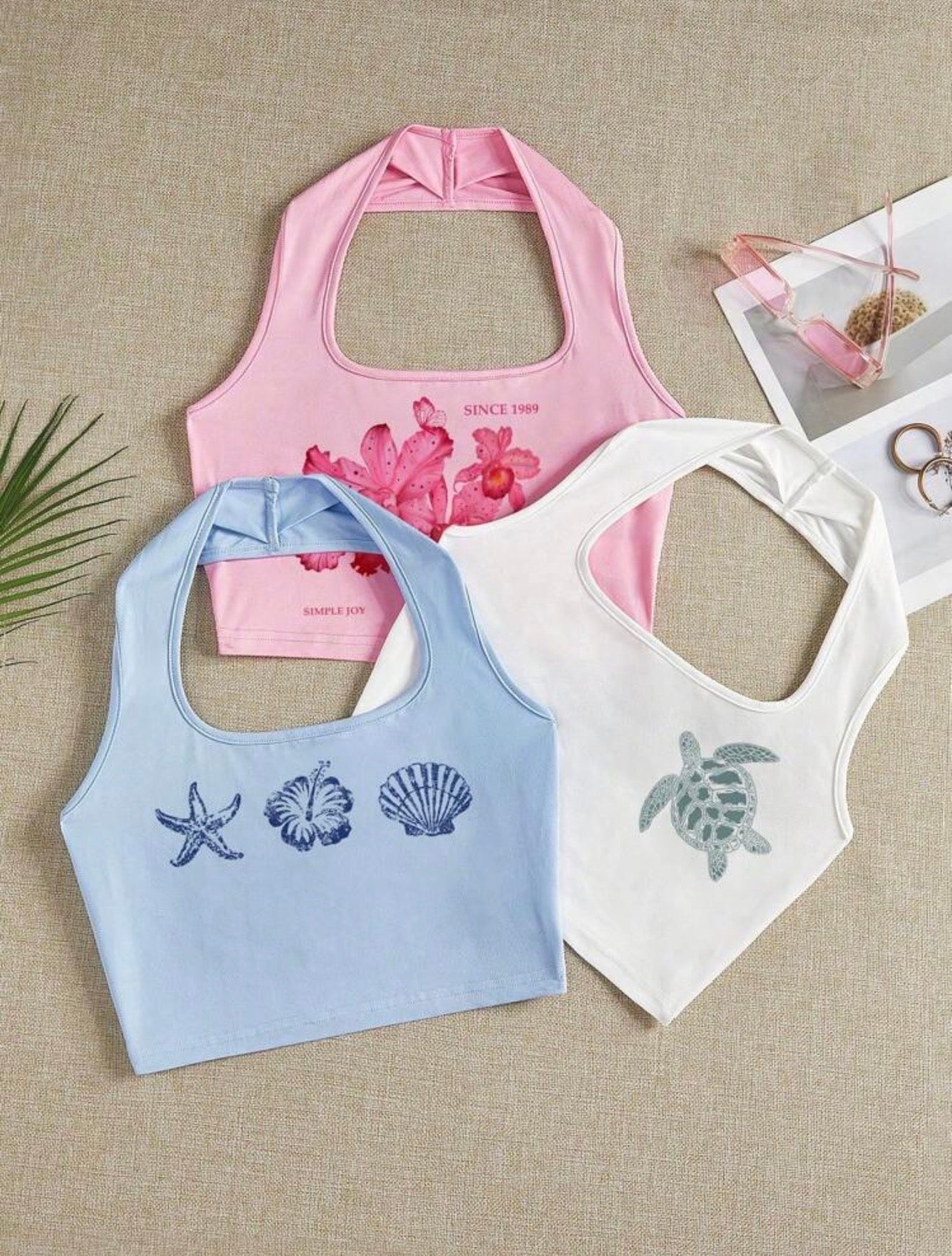 Halter Top 3pcs Set