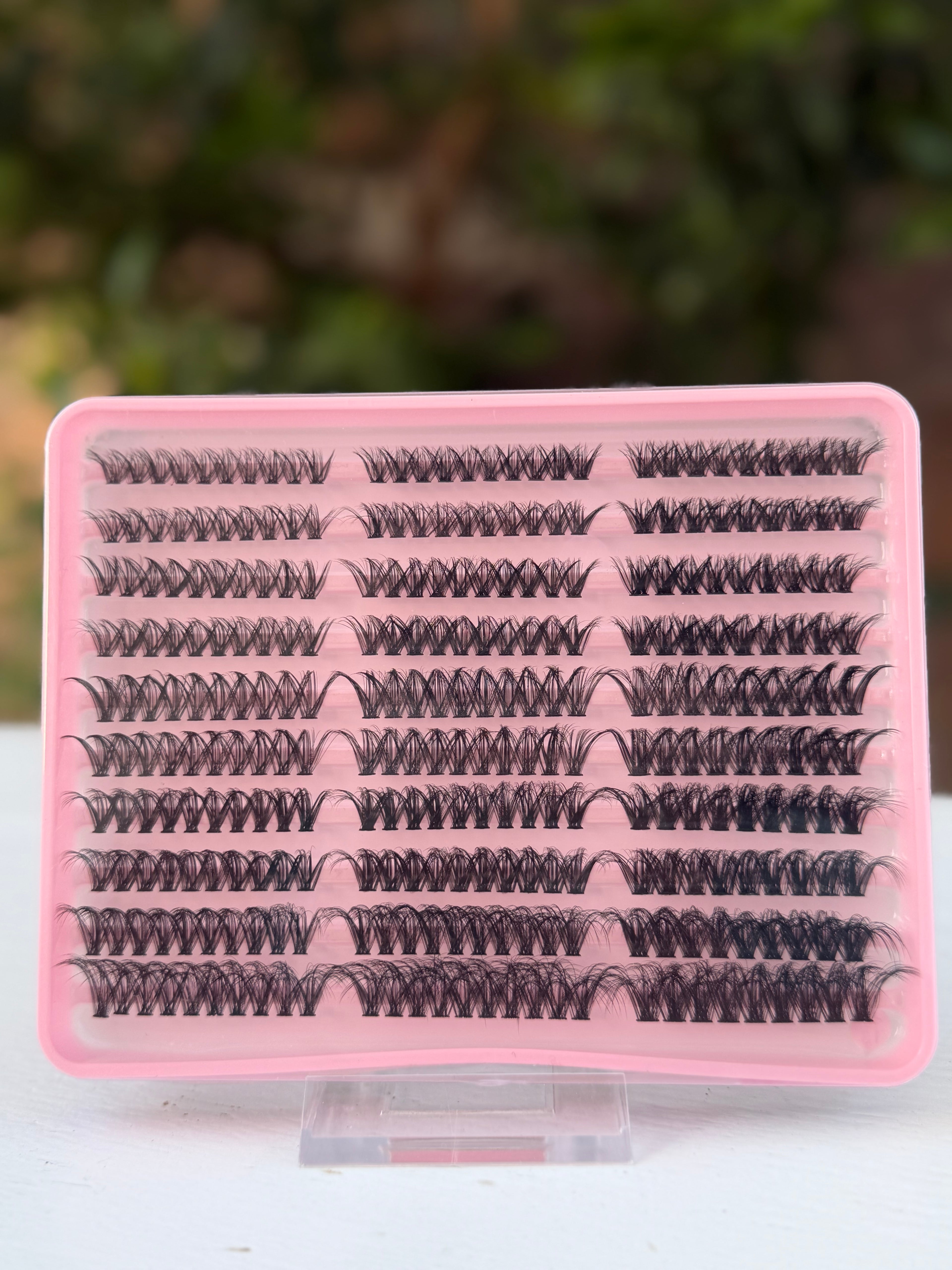 290PCS CLUSTERS C-CURL