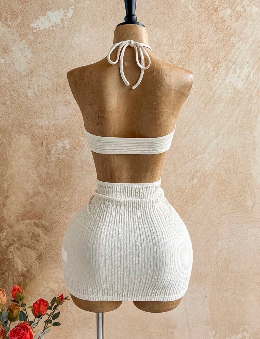 Backless Mini Dress