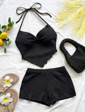 2pcs Halter Top & Mini Skirt