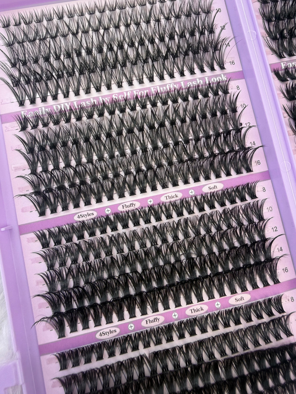 800PCS CLUSTERS D-CURL