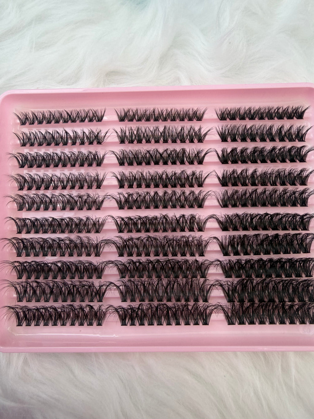 290PCS CLUSTERS C-CURL