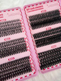 600PCS CLUSTERS, D-CURL
