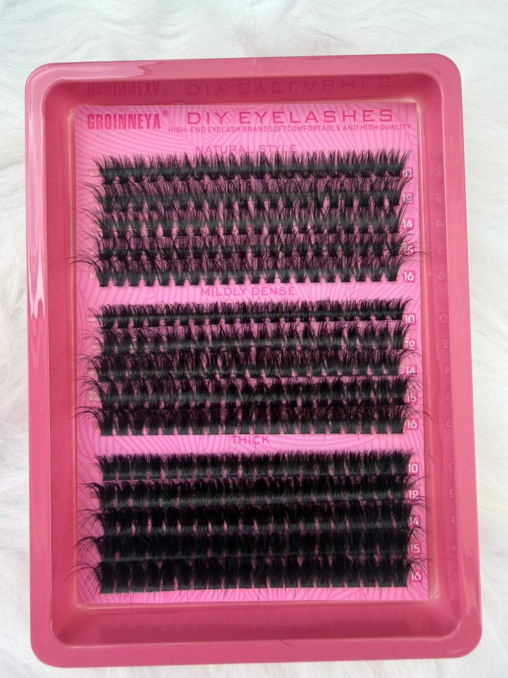 280pcs Lash Clusters C-Curl