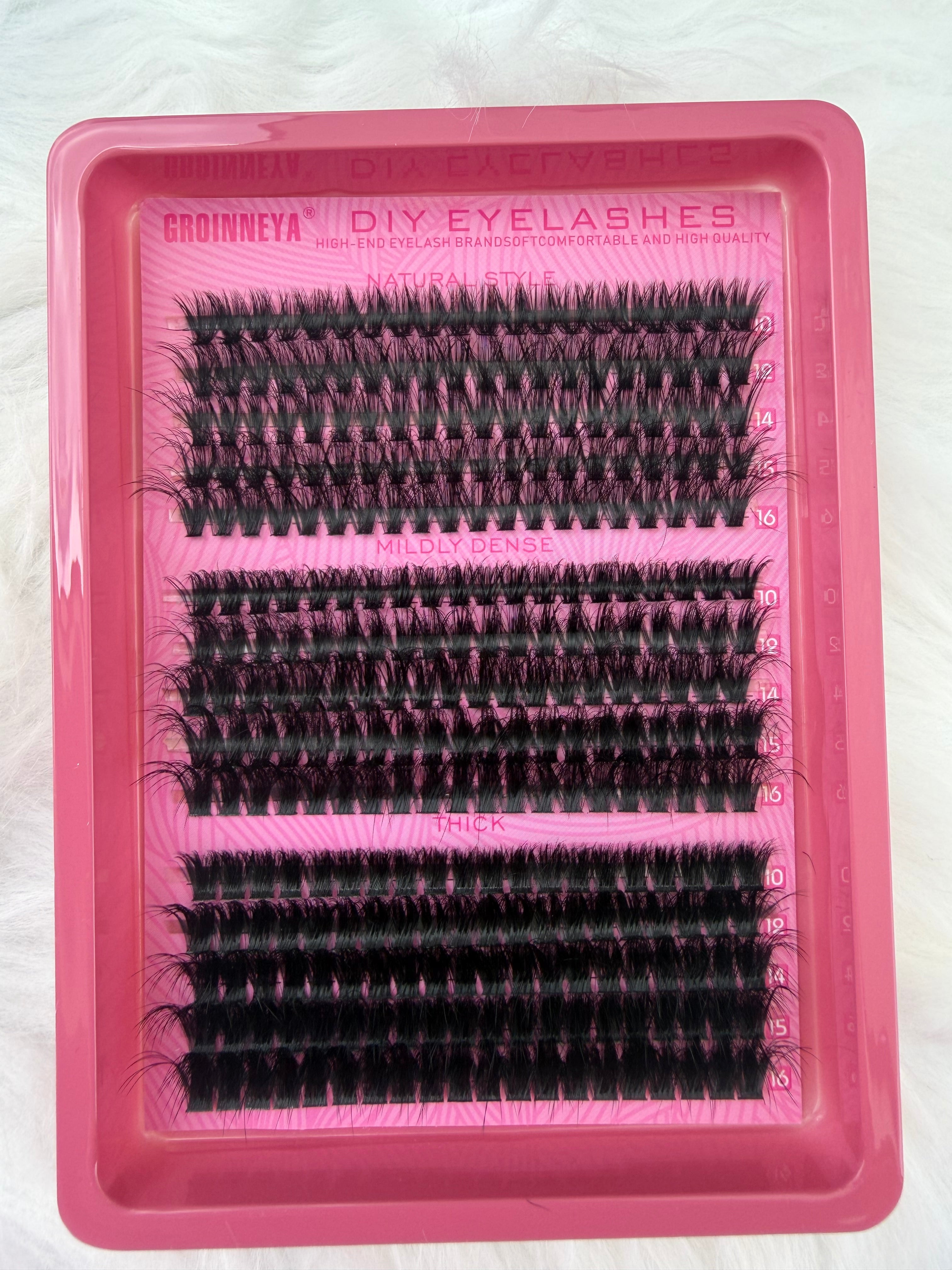 280pcs Lash Clusters C-Curl
