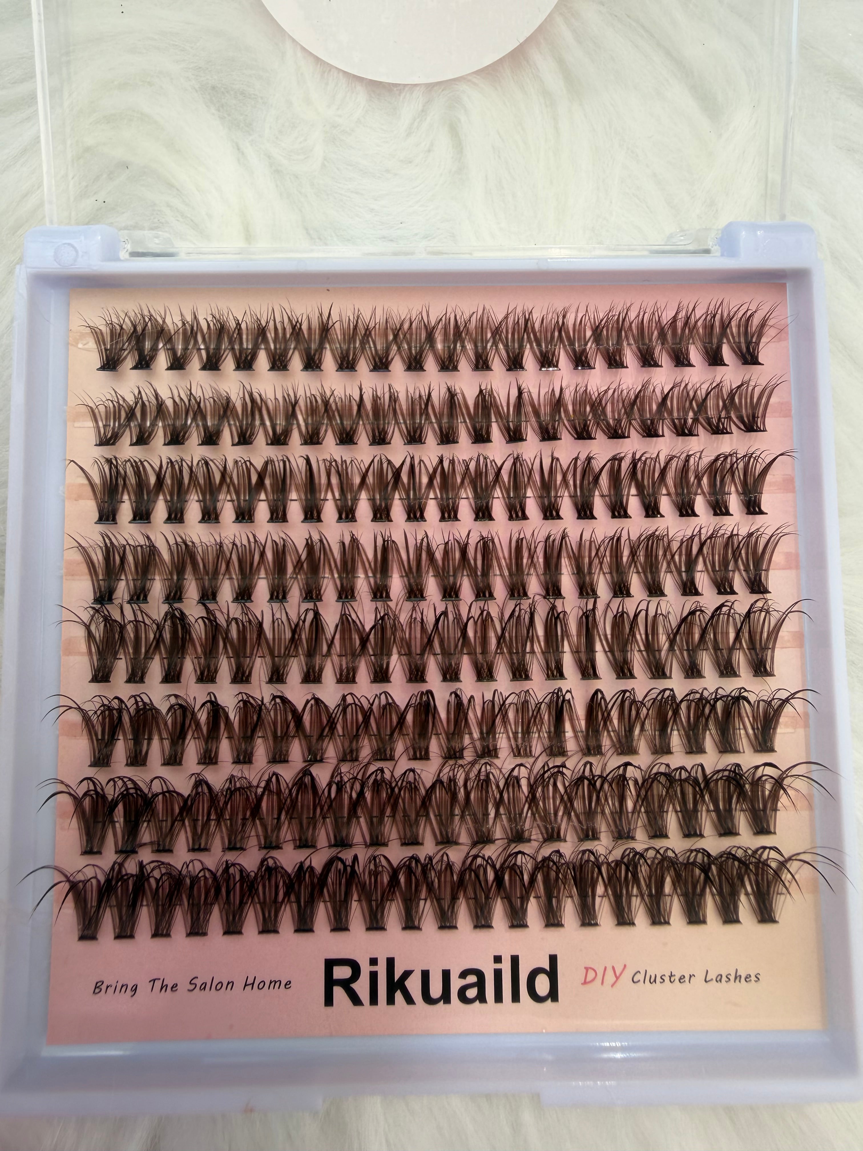 Brown Lash Clusters