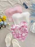 3PCS Tube Tops Set