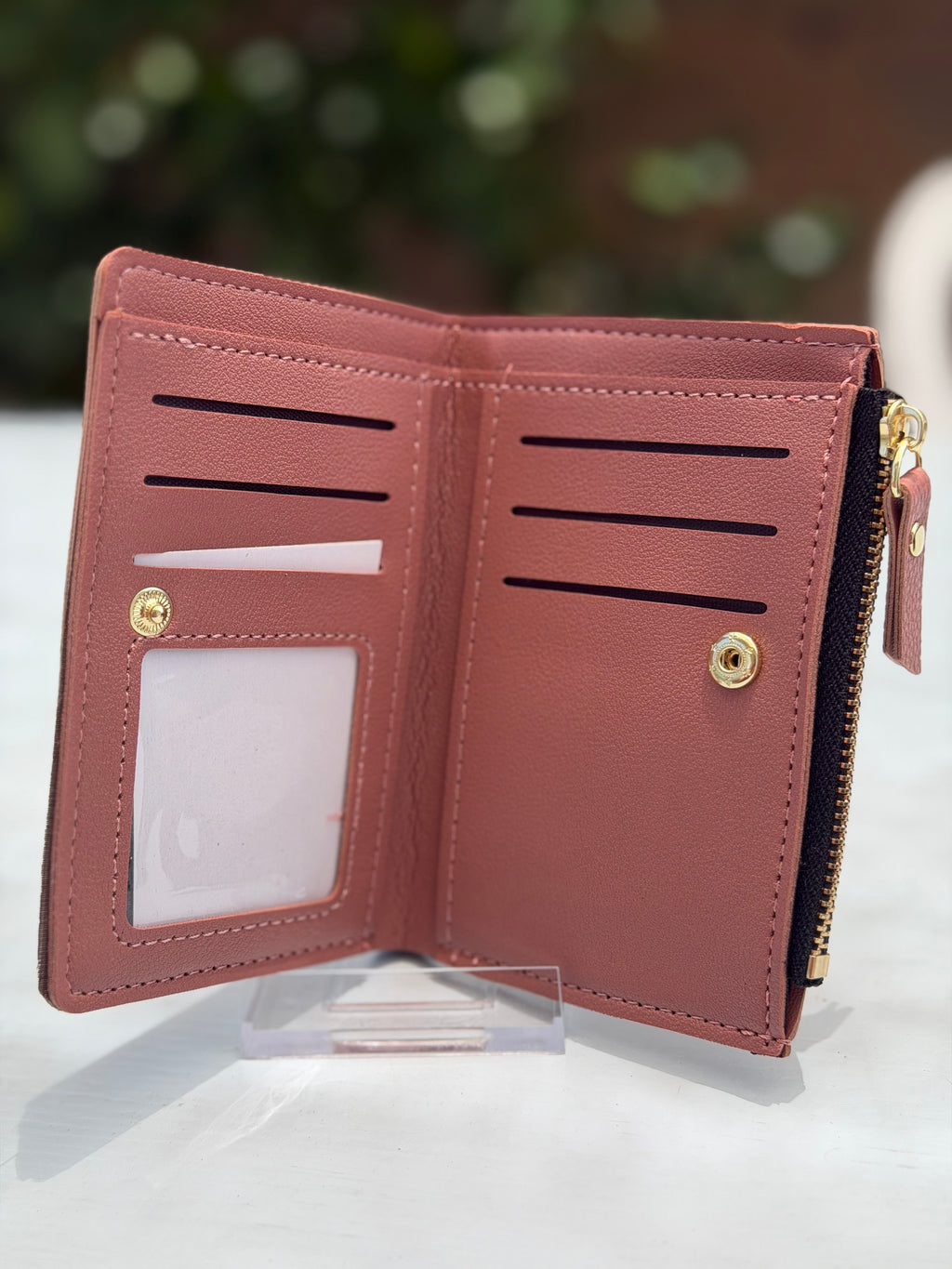 Cherry Snap Wallet