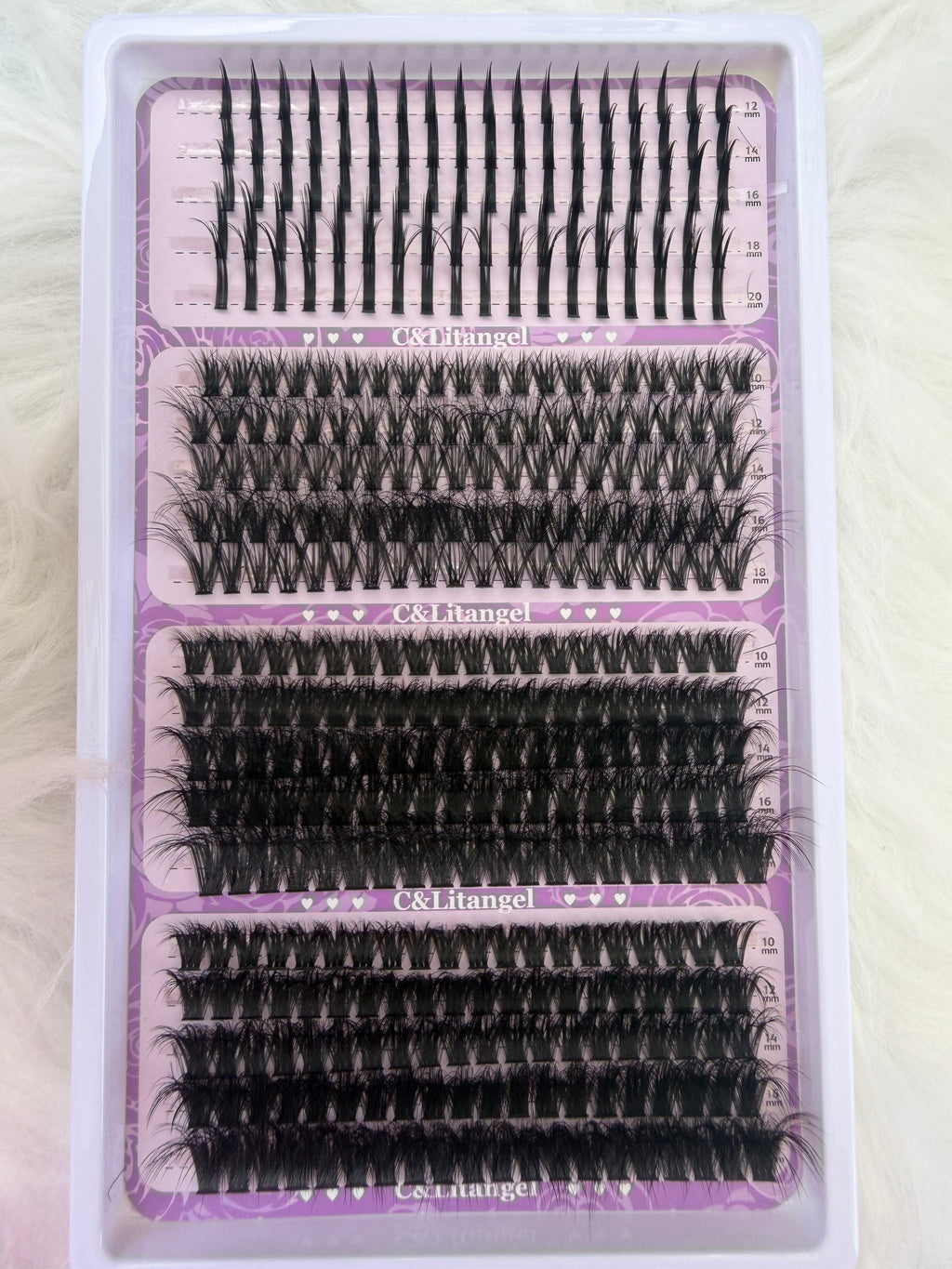 60, 80 & 100D, CC CURL + SPIKES CLUSTERS
