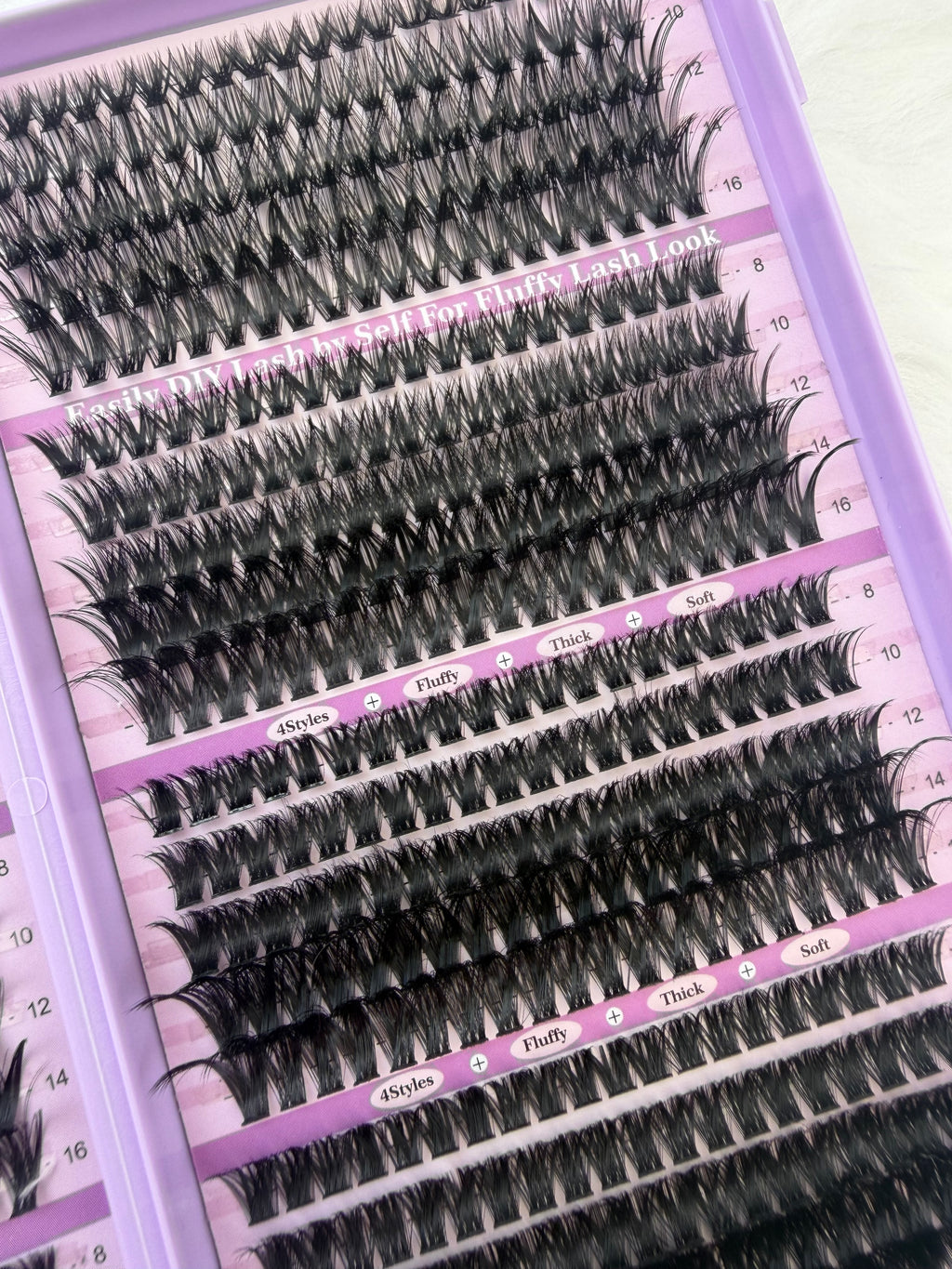 800PCS CLUSTERS D-CURL