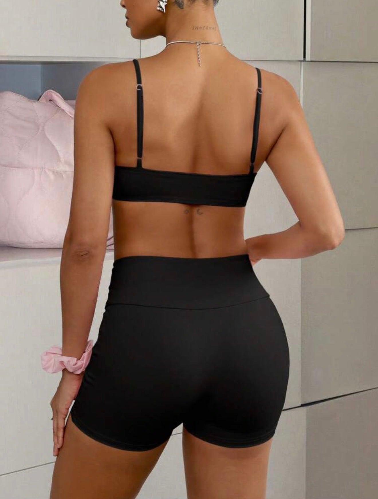 Crop Top & Short Workout Set