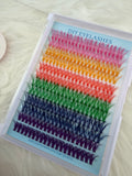 240PCS COLORED CLUSTERS