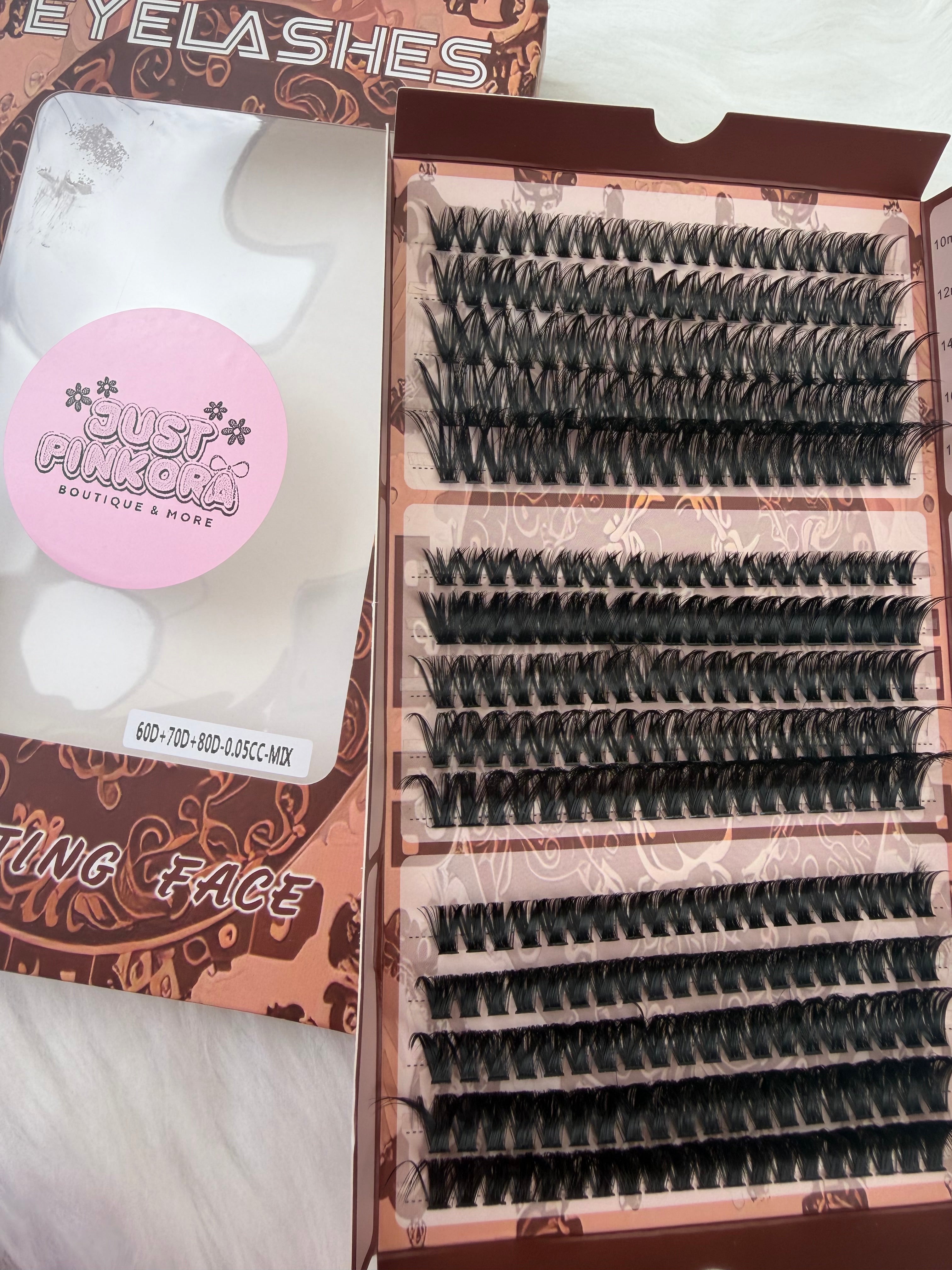 300PCS CLUSTERS CC-CURL