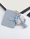 Leather Card Holder with Strap