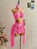 Pink Halter Dress