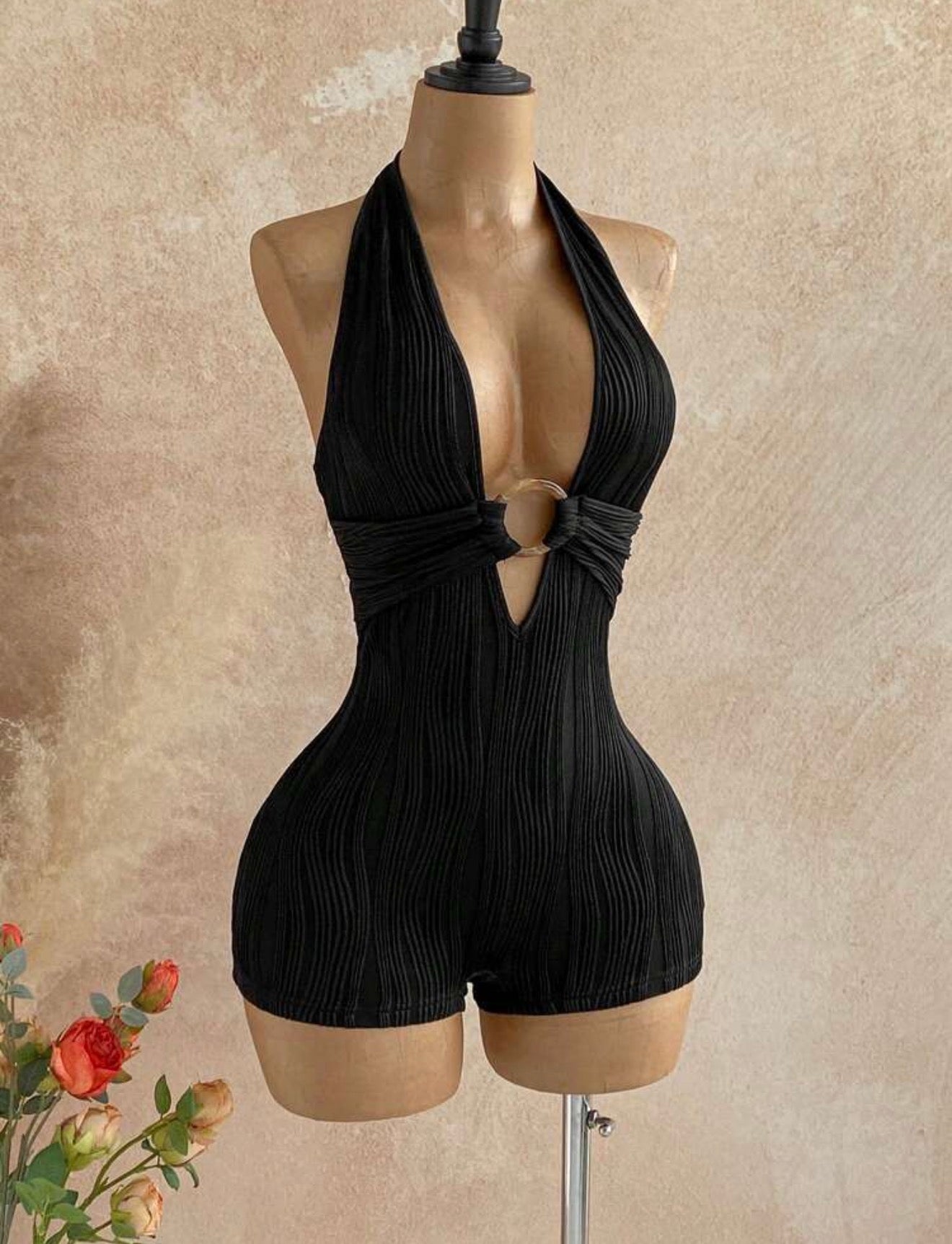 Halter Backless Jumpsuit